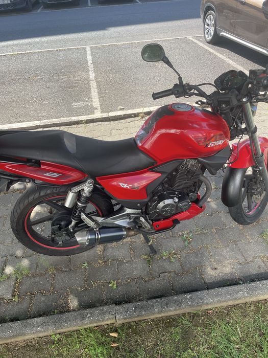 Keeway RKS 125 Vermelha | 2016 | Motor novo