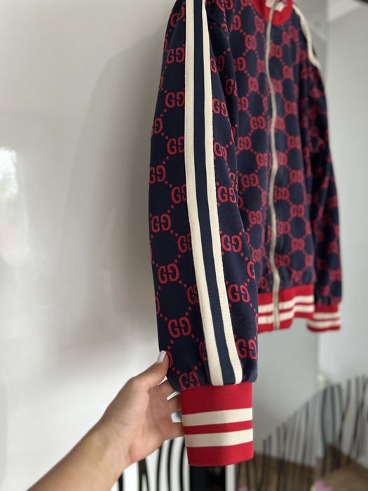 Gucci GG Monogram Track Jacket / Олімпійка / Кофта на блискавці 3XL