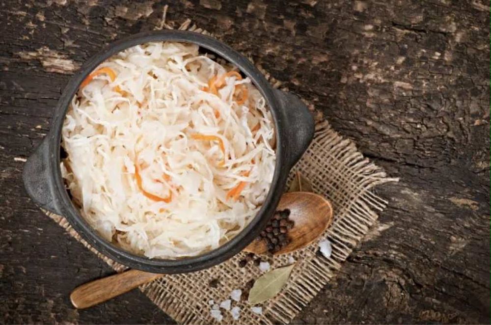 Kapusta kiszona tradycyjnie