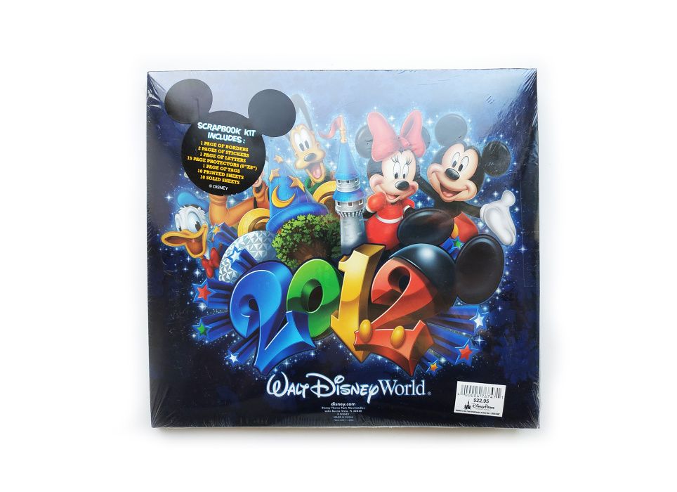 Scrapbook Скрапбук скрапбукинг альбом Walt Disney World 2012