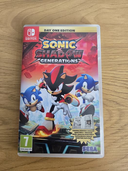Sonic Shadow Generations Nintendo Switch