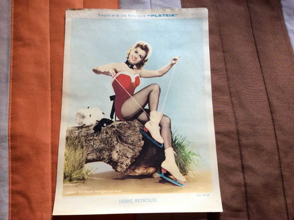 Hollywood Actresses Posters from Plateia Magazine