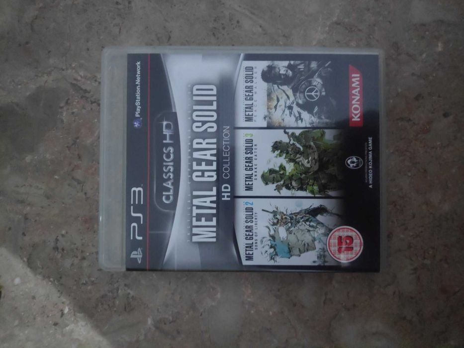 Jogo PS3: Metal Gear Solid HD Collection (5 jogos em 1)