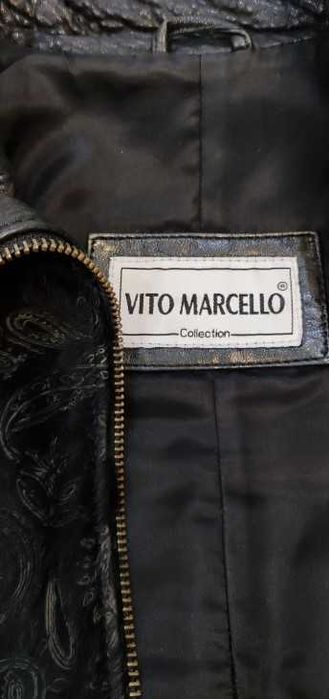 Жіноча шкіряна куртка Vito Marcello. 46-48 розмір