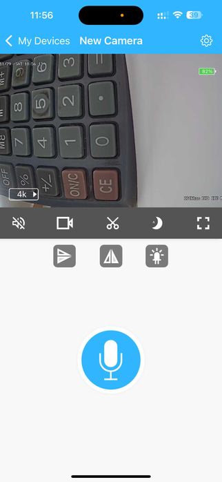 Mini kamera szeroki kąt, FHD bateria, Android Wifi, aku