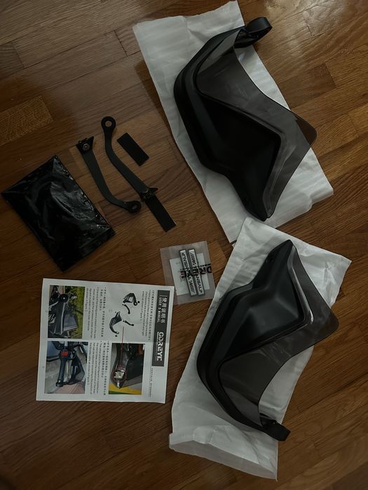 Proteção de mãos Gdreye com suporte de montagem