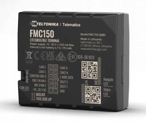 Lokalizator GPS teltonika FMC150 4G/LTE