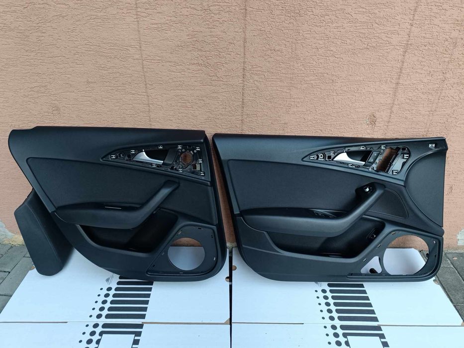 Komplet foteli Audi A6 C7 wraz z boczkami- caly zestaw