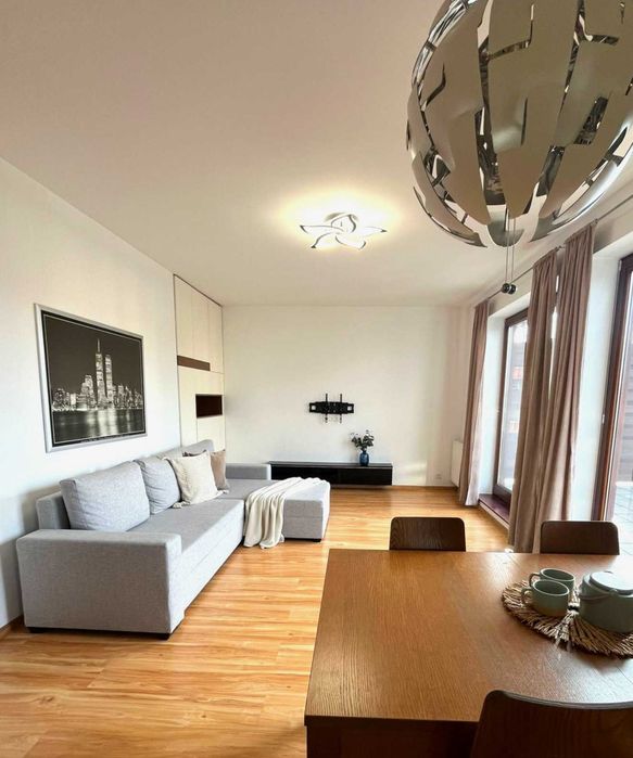 3 pokojowy apartament 71 metrów z tarasem, Bażantów, bez prowizji