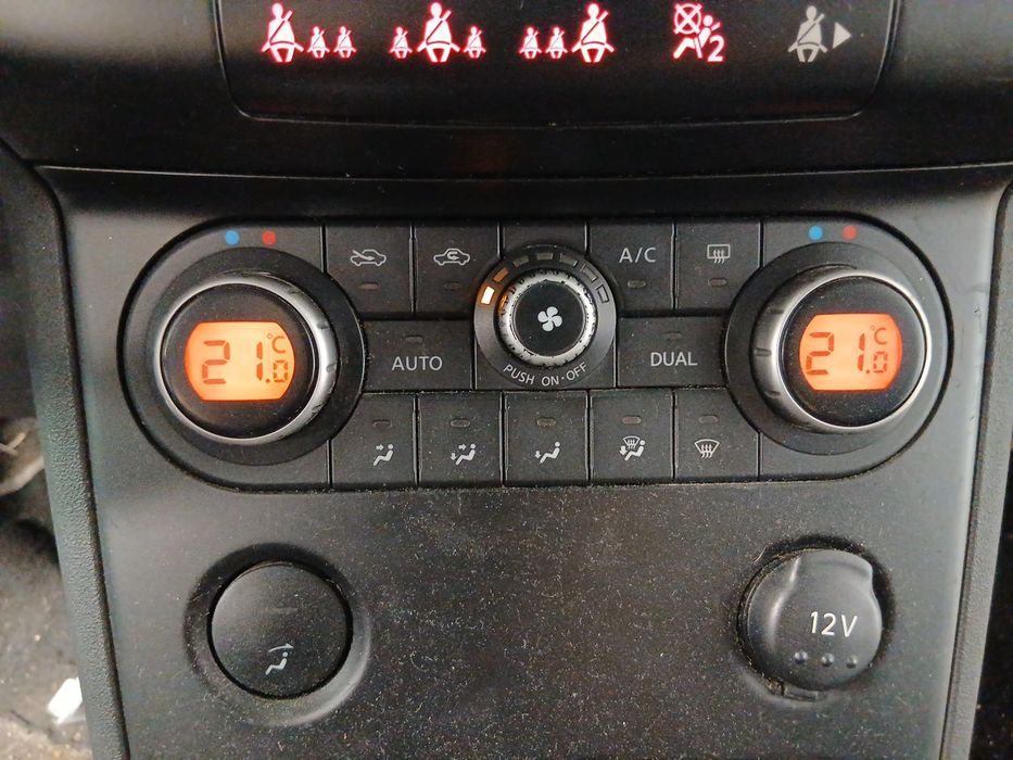 Botão / interruptor do AC NISSAN QASHQAI +2 (JJ10E)