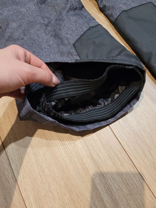 Spodnie narciarskie Snow Tech szare rozmiar 38