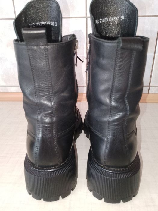 Ботинки шкіряні зима кожаные зимние зимові