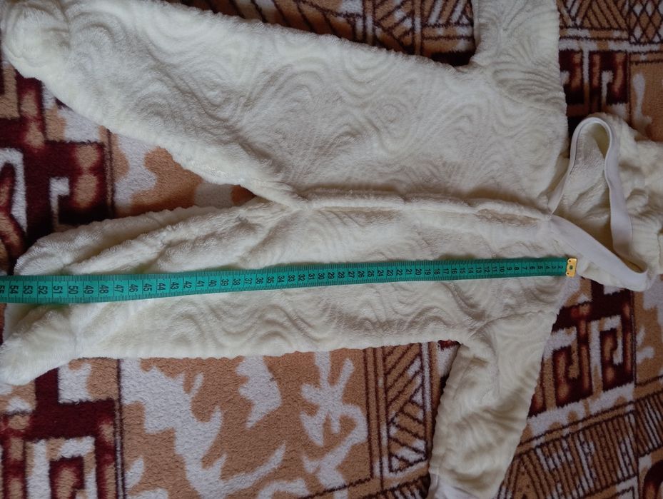 Чоловічок комбінезон махровий теплий