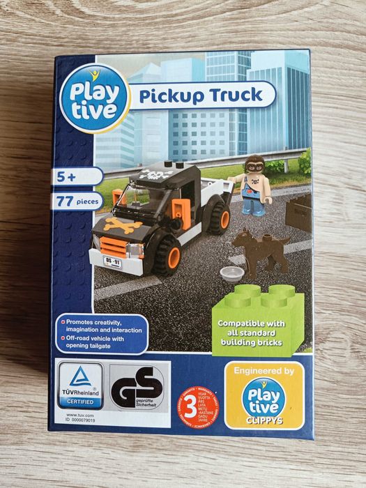 NOWY Zestaw klocków Playtive ciężarówka pickup
