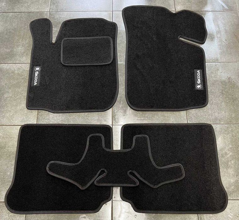 Ворсові коврики для Шкоди\Skoda Oktavia Tour\ А7\ A5\ A8\ A4\ поліки