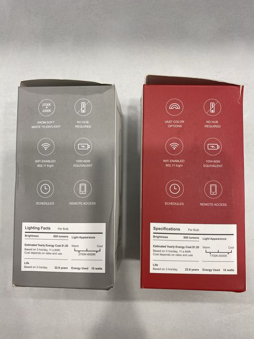Лампочка Yeelight smart led розумні лампи
