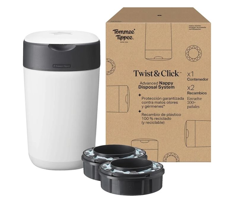 Balde de fraldas tommee tippee