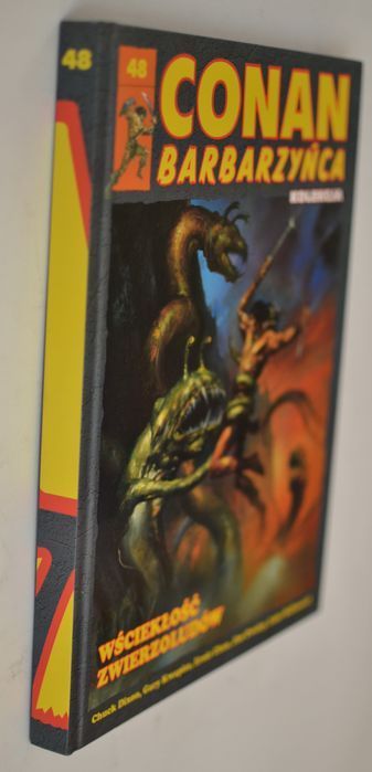 Conan barbarzyńca # 48 - Wściekłość zwierzoludów Kolekcja Hachette