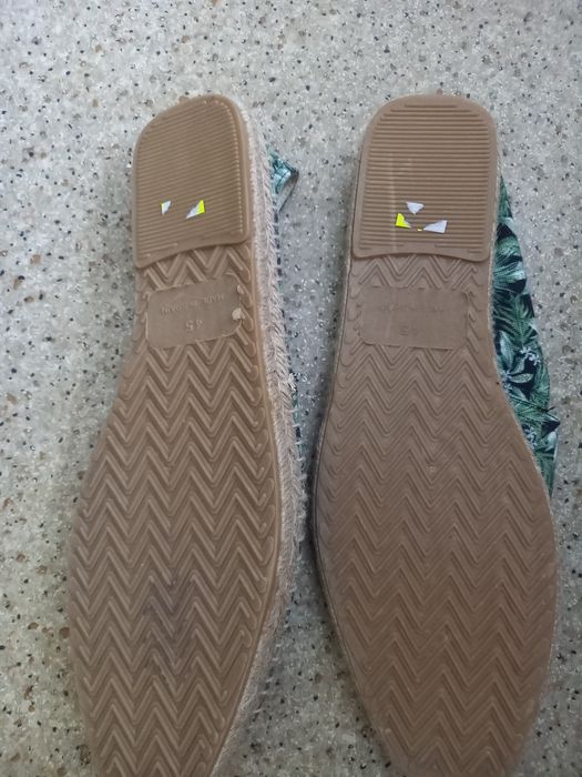 Prawdziwe espadryle rozm. 45
