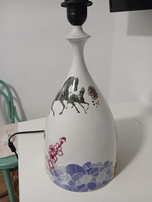 Candeeiro em porcelana para Habitat