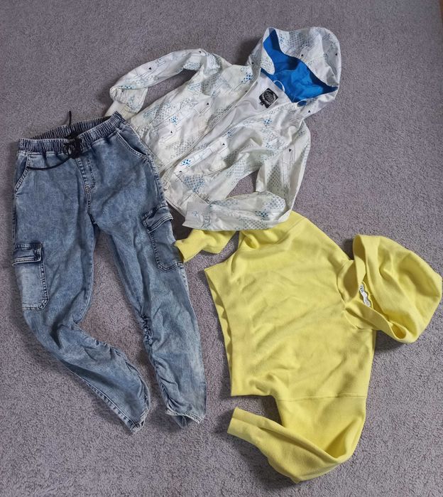 MEGA Paka 16 szt !! Zestaw ubrań XS / S  34 / 36 same konkrety  buty