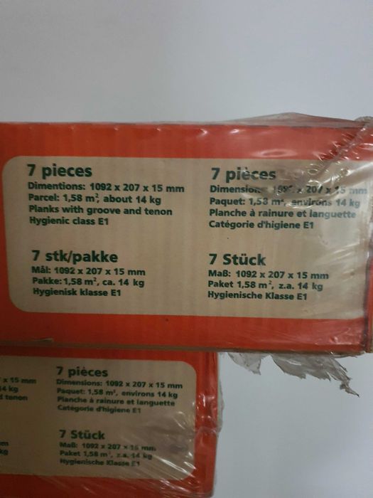 Deska barlinecka dąb czerwony