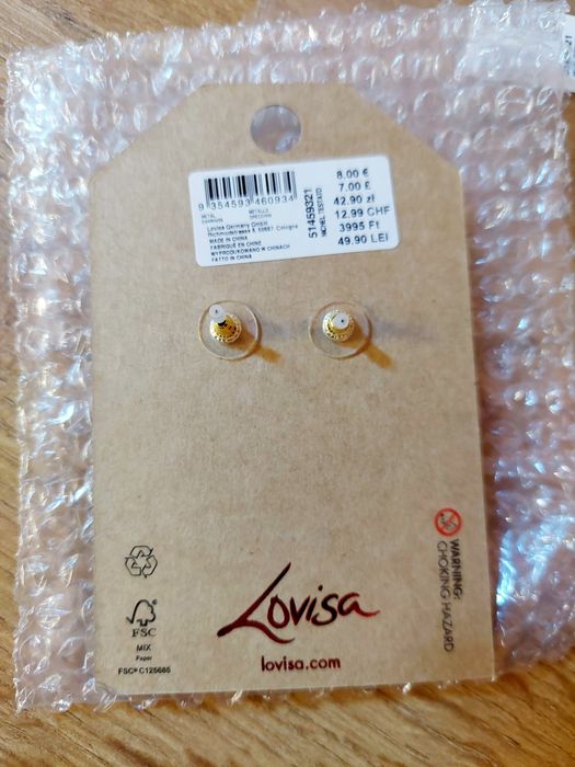 Lovisa Kolczyki świąteczne wiszące