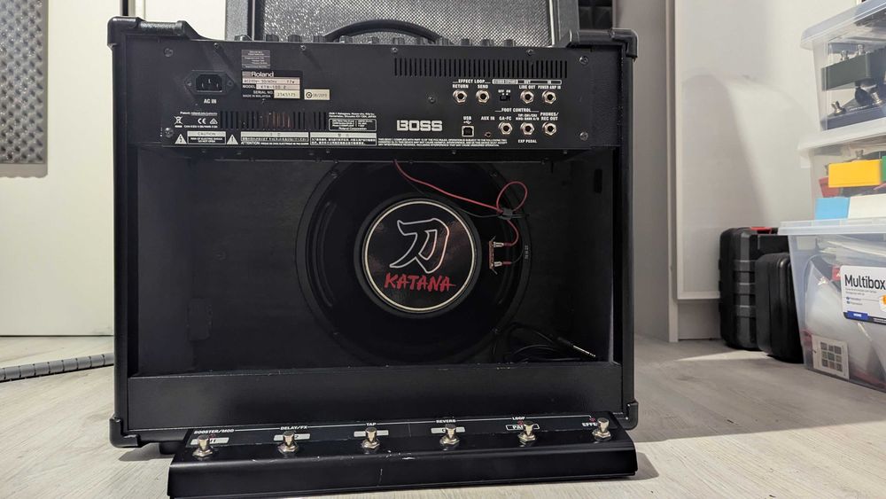Boss Katana MKII 100W + Boss GA-FC