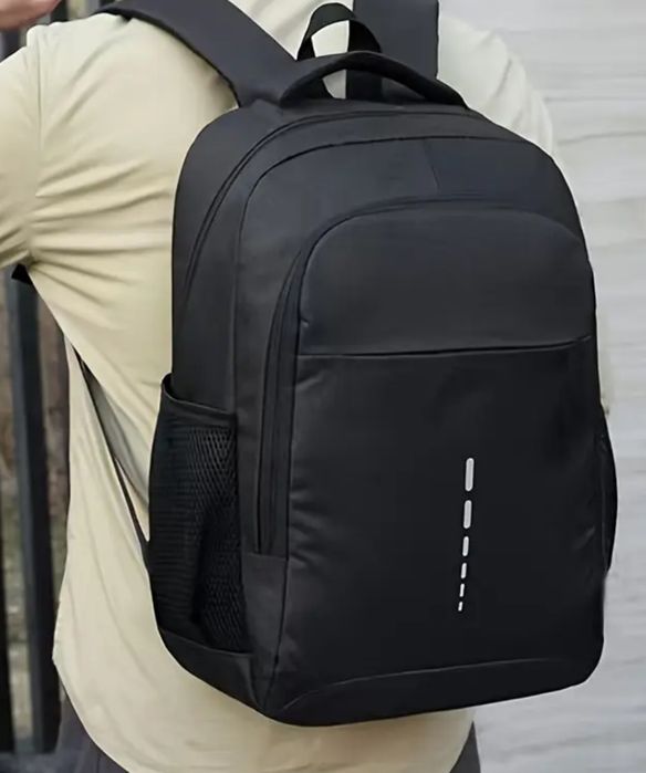 Рюкзак мужской городской LCS. Цвет: черный, синий.