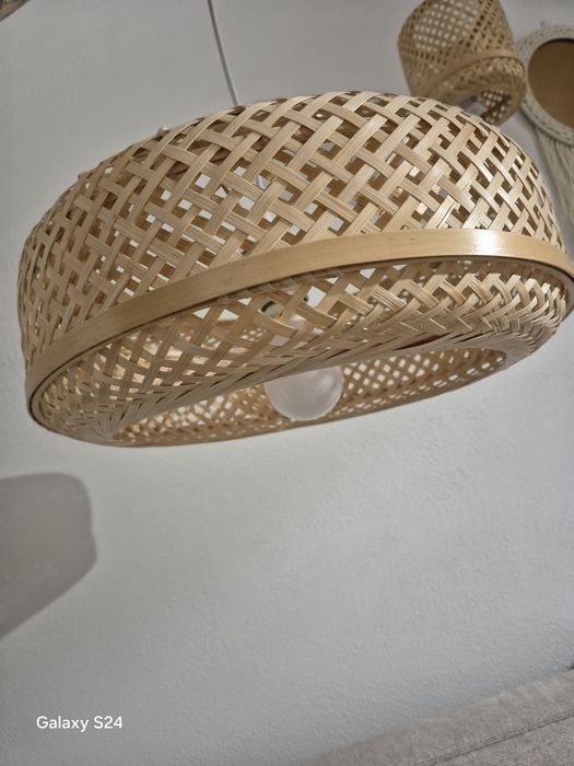Lampa wisząca pojedyncza boho