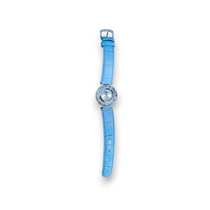 Relógio Feminino Swarovski Octea com Cristais e Pulseira Azul
