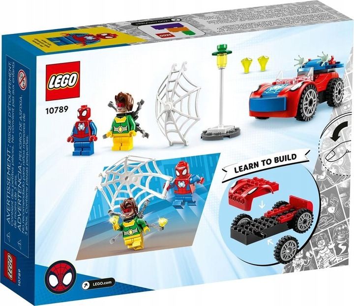 Klocki Lego Super Heroes Marvel 10789 Samochód Spidermana Doc Ock + To
