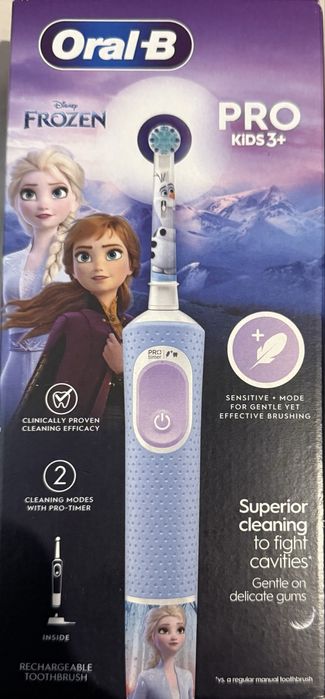 NOWA Szczoteczka Elektryczna Oral-B Pro Kids 3+ Kraina Lodu Frozen