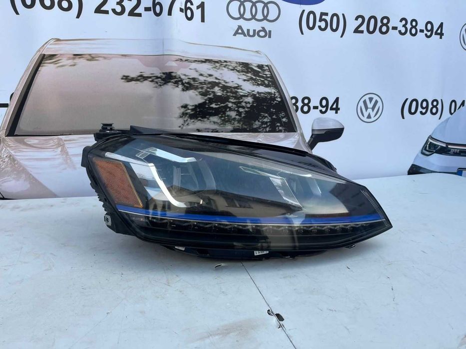 Фара vw golf vii 7 e-Golf GTE full led 5ge941036b правая америка USA