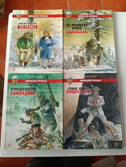 44  Livros A4 Herman, Jeremiah  Bois-maury, Bernard Prince, Comanche..
