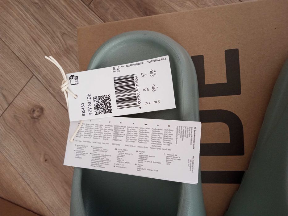 Klapki Adidas Yeezy Slide Salt r 42