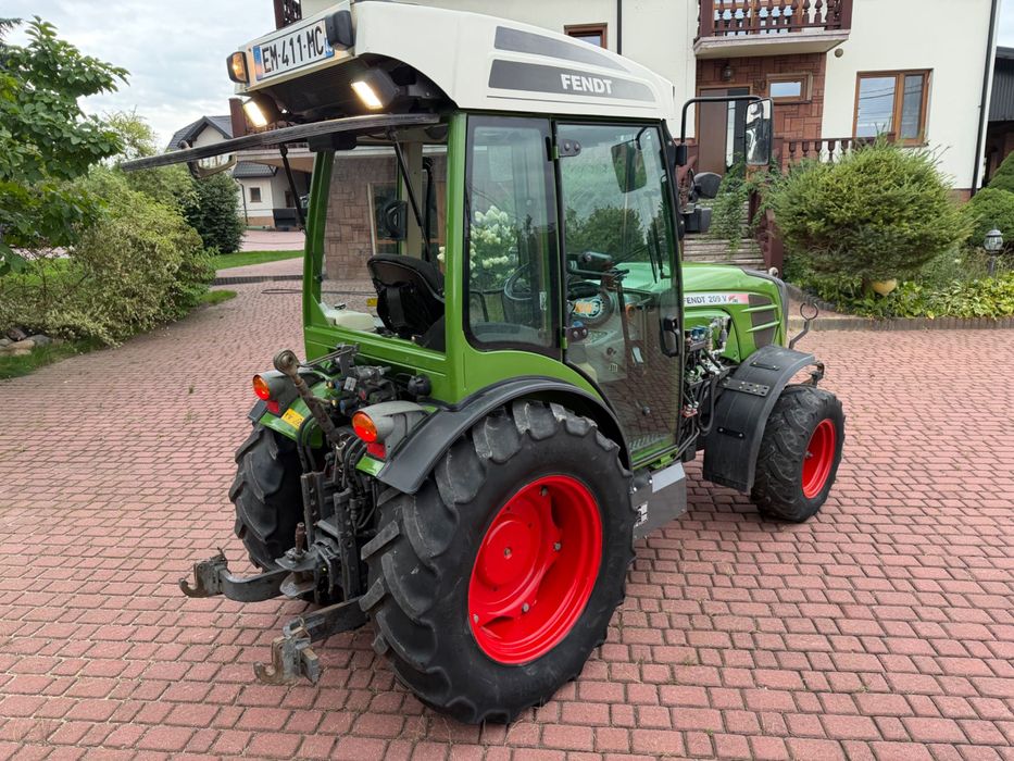 Fendt 209V miękka oś TUZ ciągnik sadowniczy 210 209