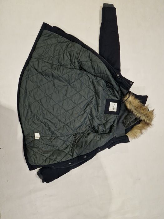 Kurtka Twentyfour parka zimowa roz,36,S,m,38 ocieplana z futerkiem