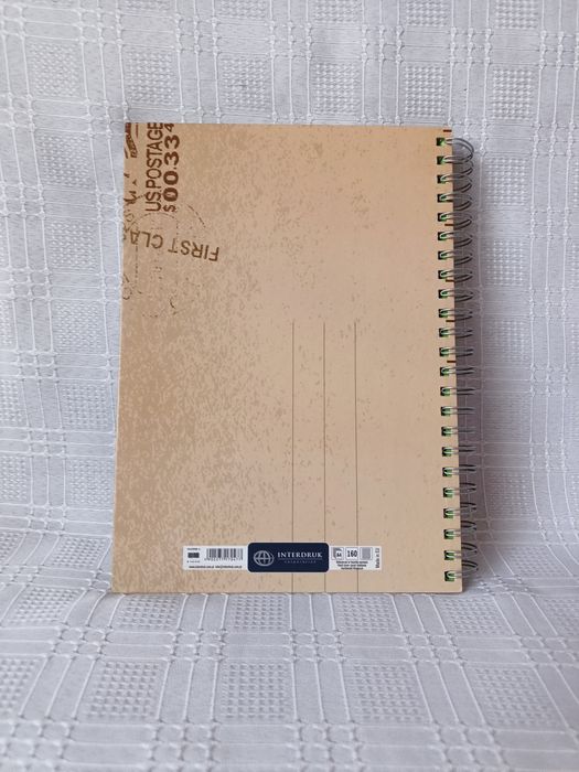 Zeszyt studencki, kołozeszyt w twardej oprawie, 160 kartek