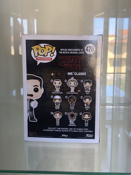 Funko Pop Stranger Things Mr. Clarke Rare64751439722883121