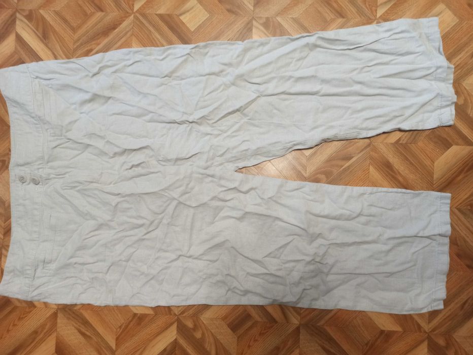 Лляні штани M&S р.18