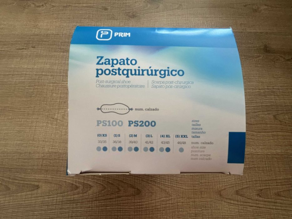 sapato pós operatório ortopédicos