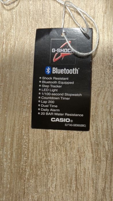 Zegarek Casio G-Shock GBD-800 bluetooth