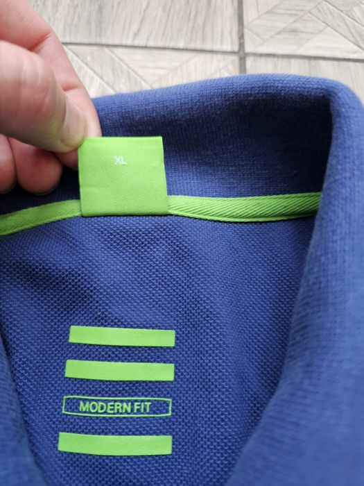 Оригінальна футболка ,поло Hugo Boss Paddy Modern Fit (Розмір XL) синя