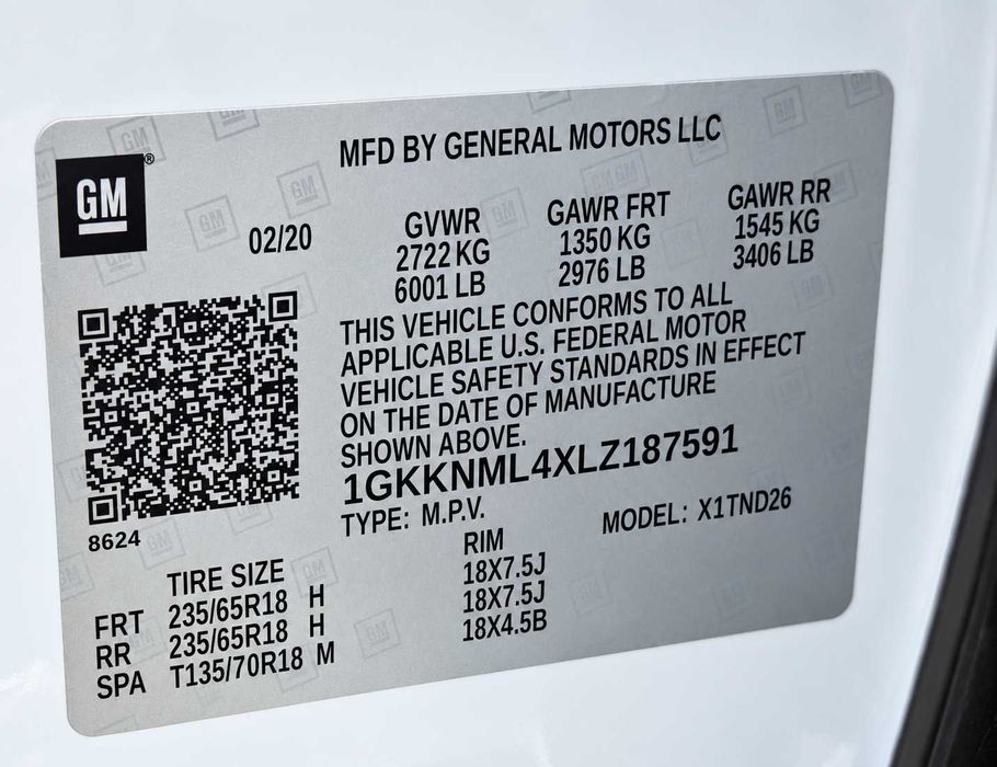 GMC Acadia 2020 SLT