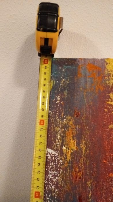 Quadro pintura abstrata