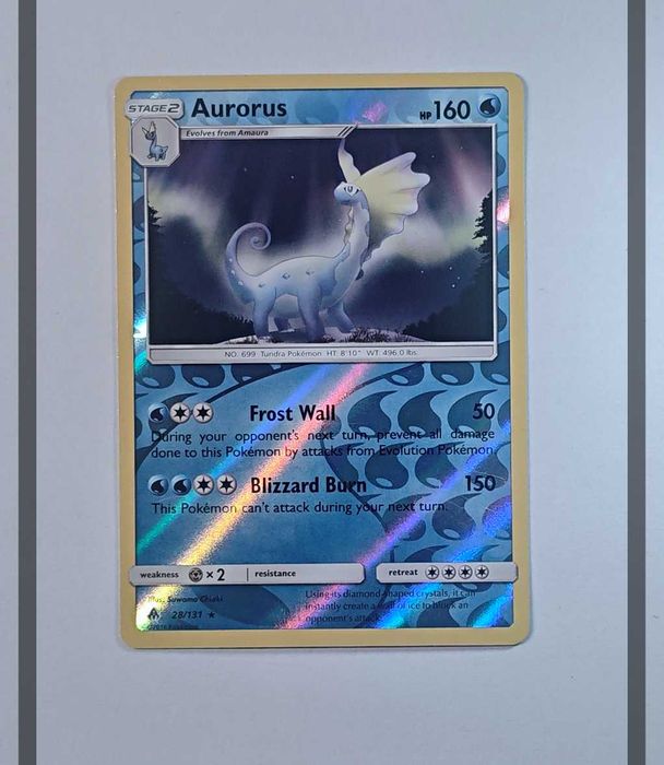 Aurorus 28/131 FLI Reverse Holo Pokemon ENG-NM