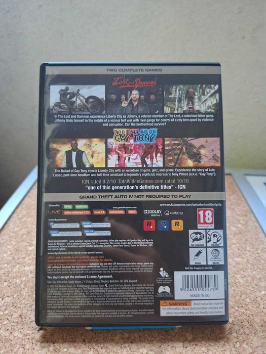 GTA Episodes From Liberty City PC (Mapa E Poster Exclusivo)