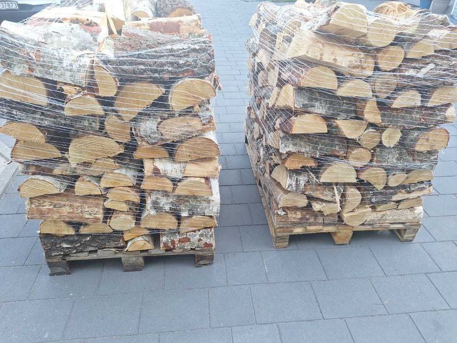 DREWNO Kominkowe Opałowe SEZONOWANE  DĄB BRZOZA JESION dł 30-32  Dowóz