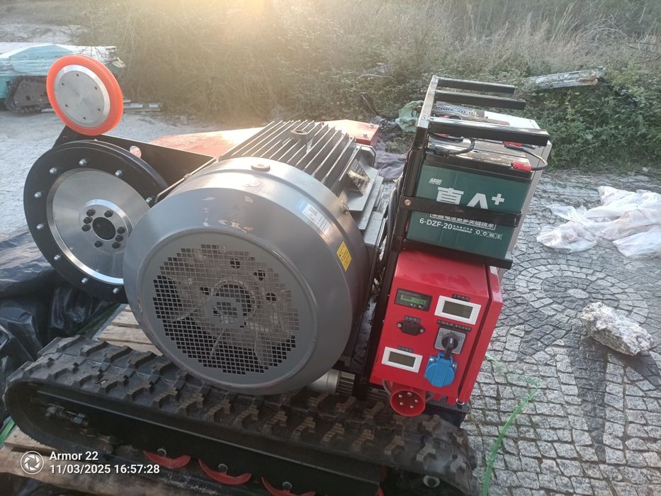 Máquina de fio para cortar granito